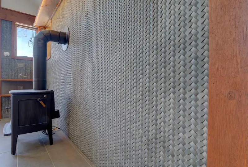 Attention to Every Detail Close Up Weaved Wall